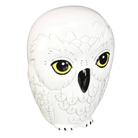 Harry Potter Hedwig the Owl Ceramic Coin Bank - Picture 3 of 3